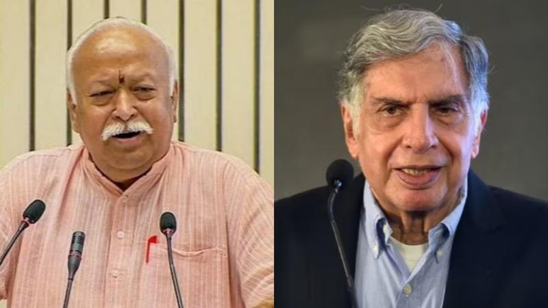 Ratan Tata remained inspirational with unique thinking and work: RSS chief Bhagwat