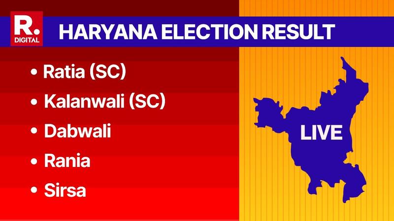 Ratia (SC), Kalanwali (SC), Dabwali, Sirsa Election Result 2024 LIVE: Counting to Begin at 8 AM