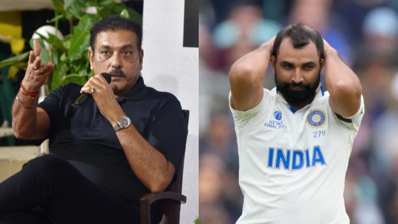 Ravi Shastri, Mohammad Shami