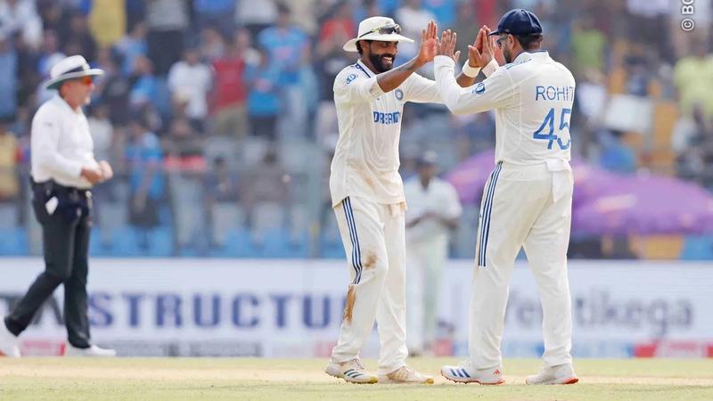 Ravindra Jadeja and Rohit Sharma