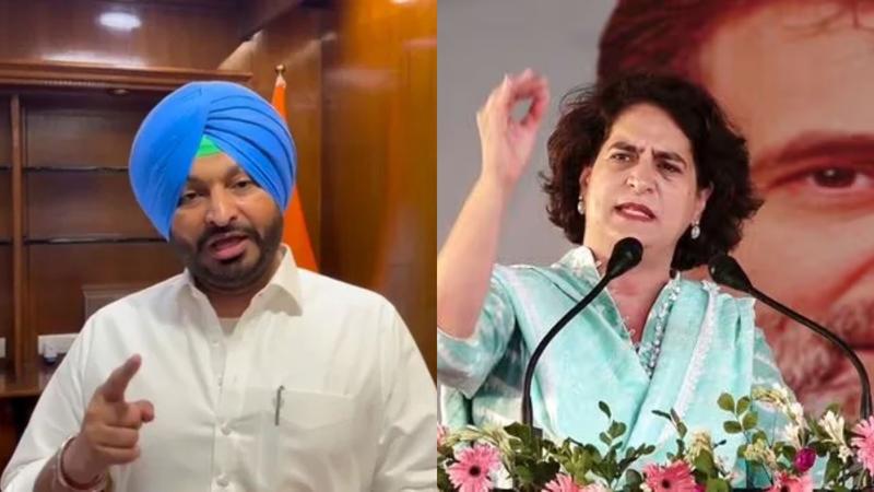 ravneet bittu fire over priyanka gandhi contesting wayanad by-election