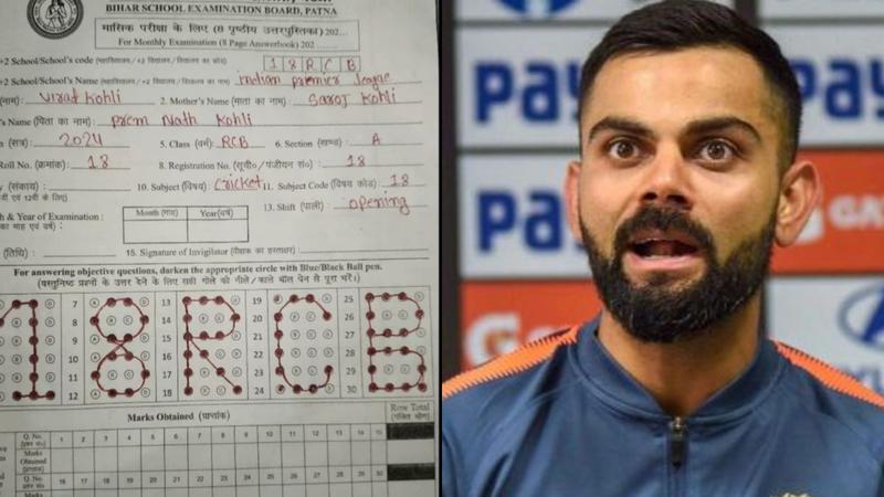 RCB Fan's Answer Booklet Goes Viral 