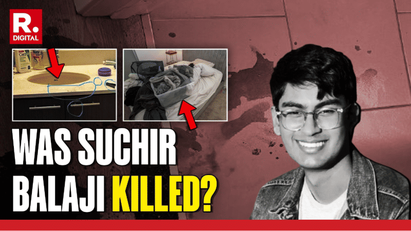 Republic access exclusive crime scene footage of ransacked apartment of Open AI whistleblower Suchir Balaji who was killed in November last year