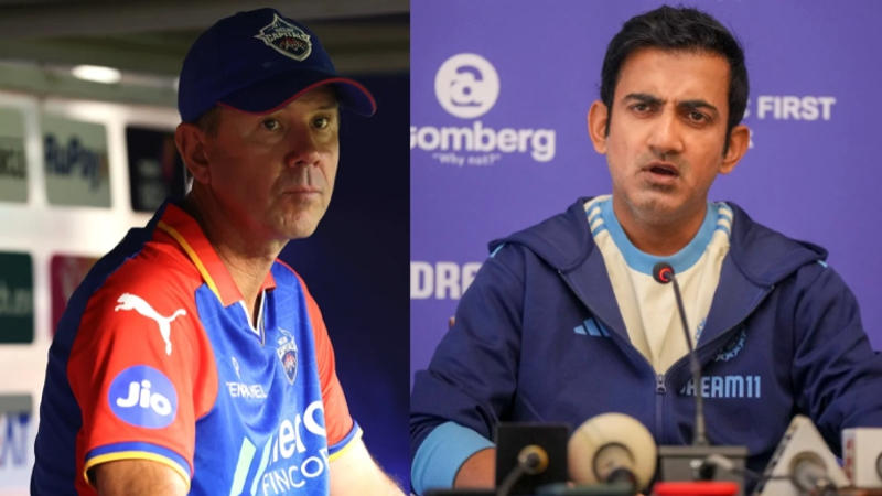 Ricky Ponting and Gautam Gambhir