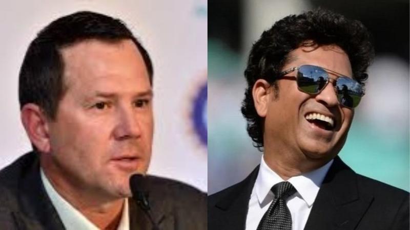 Ricky Ponting and Sachin Tendulkar