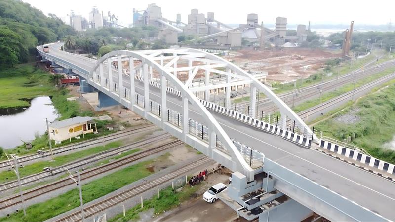 Road over bridge