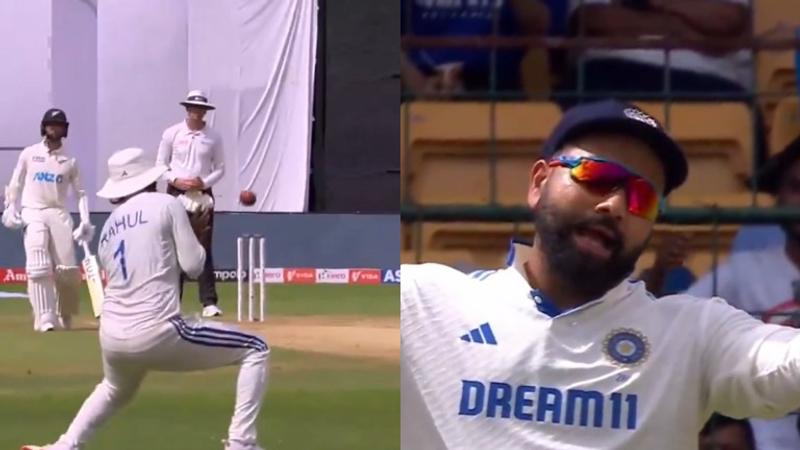 Rohit Sharma angry at KL Rahul