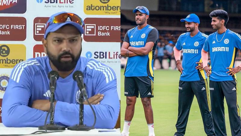 rohit sharma big revelation about mayank harshit and nitish 