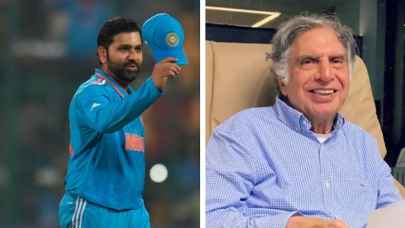 Rohit Sharma on Ratan Tata