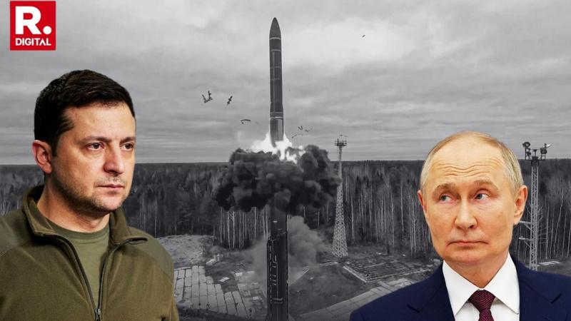 Russian intercontinental ballistic missile attack