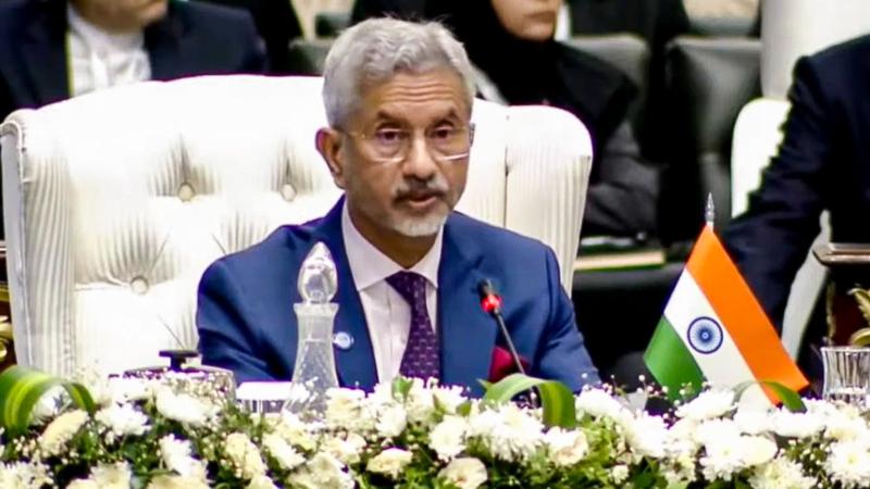 S. Jaishankar arrived in Pakistan on Tuesday evening for a two-day Shanghai Cooperation Organisation (SCO) Heads of Government meeting