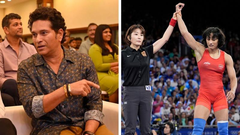 Sachin Tendulkar defends Vinesh Phogat