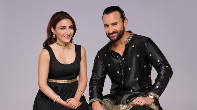 Saif Ali Khan with Soha Ali Khan