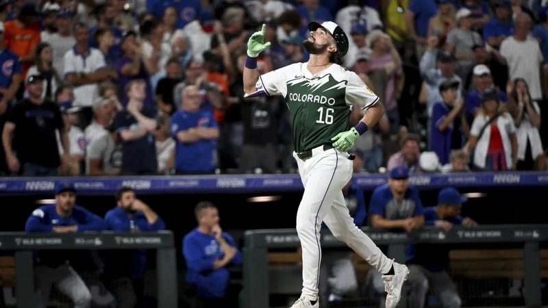 Sam Hilliard’s tying pinch homer for the Rockies came with memories of his late father