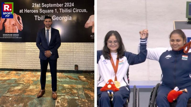 Sangram Singh and Avani Lekhara