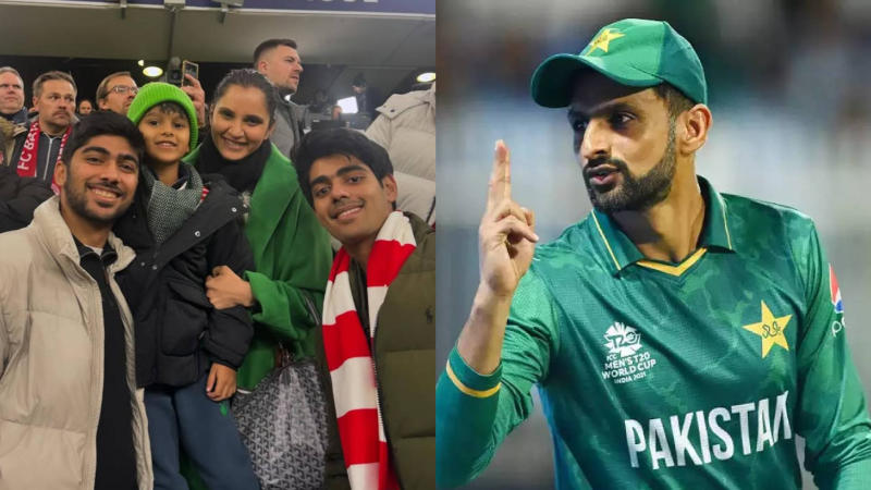 Sania Mirza and Shoaib Malik