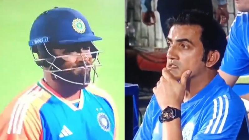 Sanju Samson and Gautam Gambhir