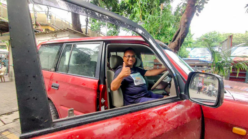 British National of Indian Origin Drives SUV From London To Thane To Meet His Mother