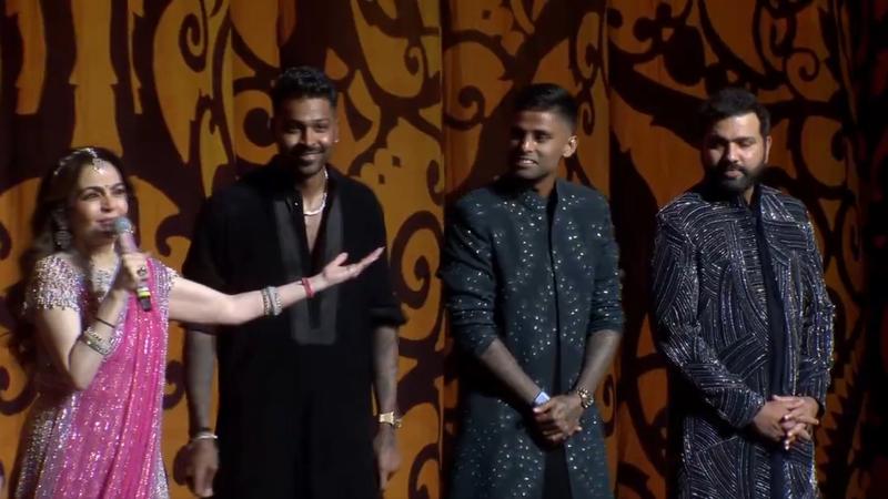 Rohit Sharma, Suryakumar Yadav, Hardik Pandya