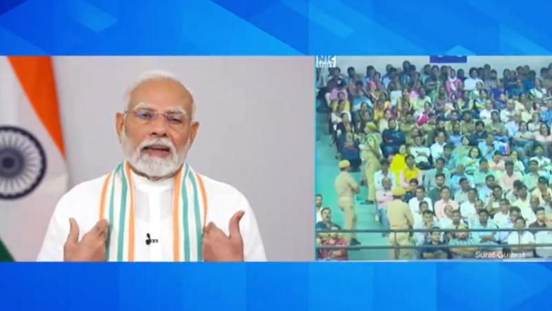  Prime Minister Narendra Modi addressed via video conferencing while marking the launch of ‘Jal Sanchay Jan Bhagidari initiative’ on 6th September, Friday.