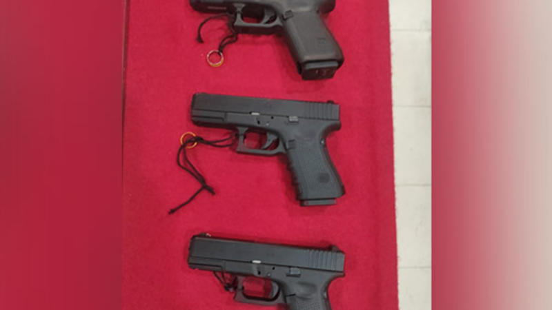 Security forces recover 3 pistols in Samba