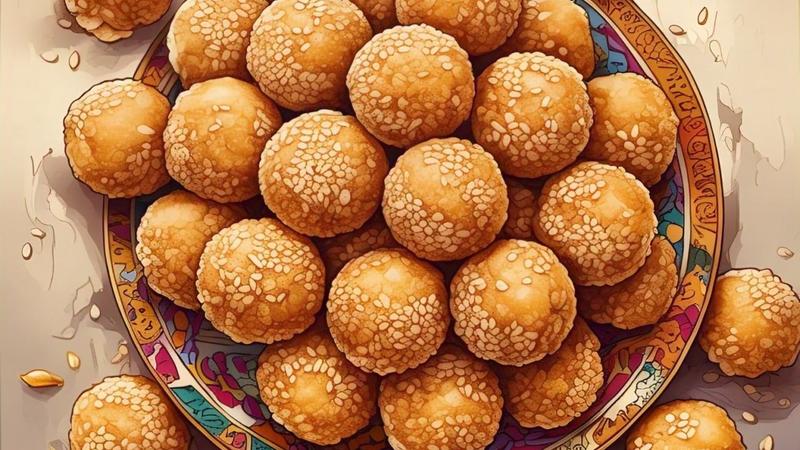 sesame laddus