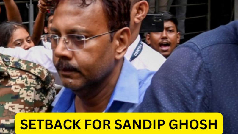 Setback for Sandip Ghosh