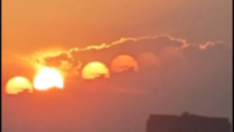 Seven Suns in the Sky? Optical Illusion in Viral Video Stuns Stargazers in China