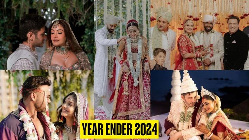 Several popular television actors got married this year and began their journey to a happy ever after.