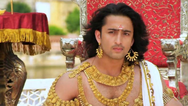 Shaheer Sheikh in Mahabharat