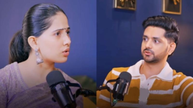 Shakti Arora with Jaya Kishori