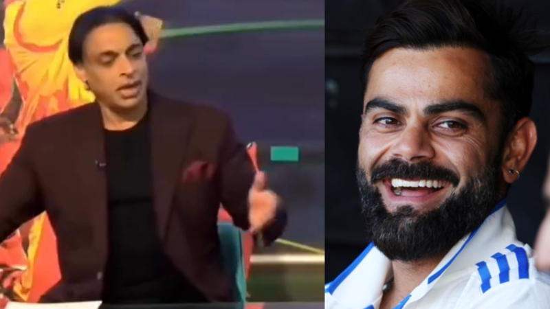 Shoaib Akhtar and Virat Kohli