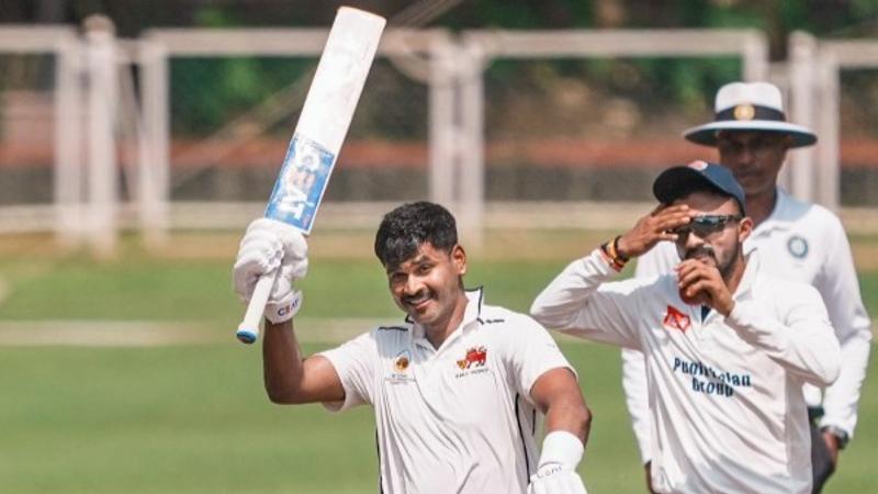 Shreyas Iyer unbeaten century Mumbai Odisha Ranji Trophy 