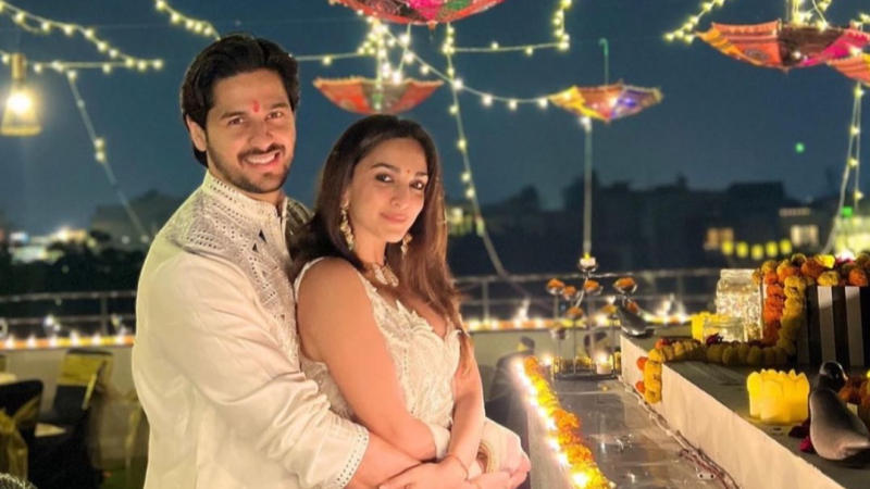 Sidharth Malhotra-Kiara Advani's throback photo from Diwali 2023 