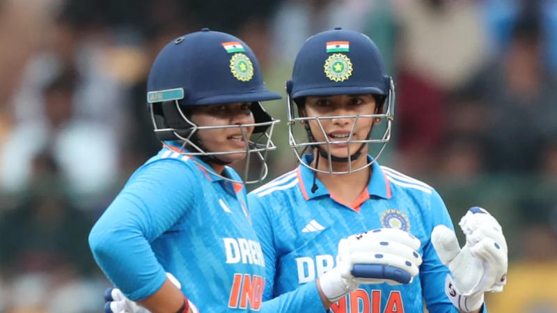 Smriti Mandhana and Shafali Verma