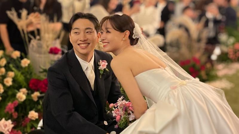 Song Ji Eun and Park We married in Seoul