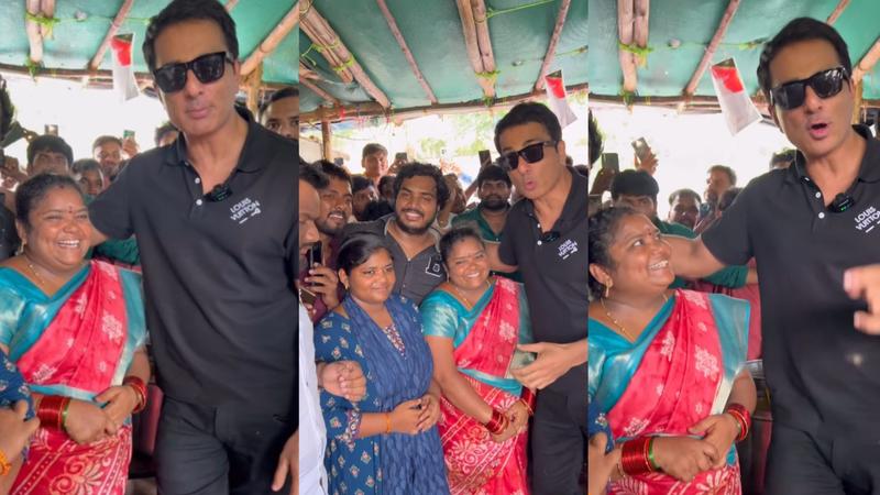 Sonu Sood Met Kumari Aunty