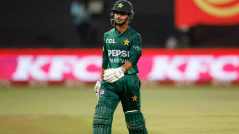 south africa vs pakistan saim ayub could not get strike after 98 runs missed hundred