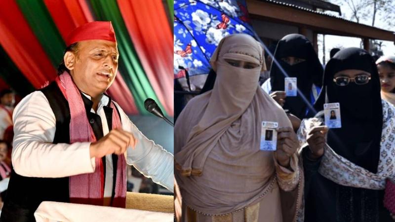 SP demands- Muslim women voters should not be checked