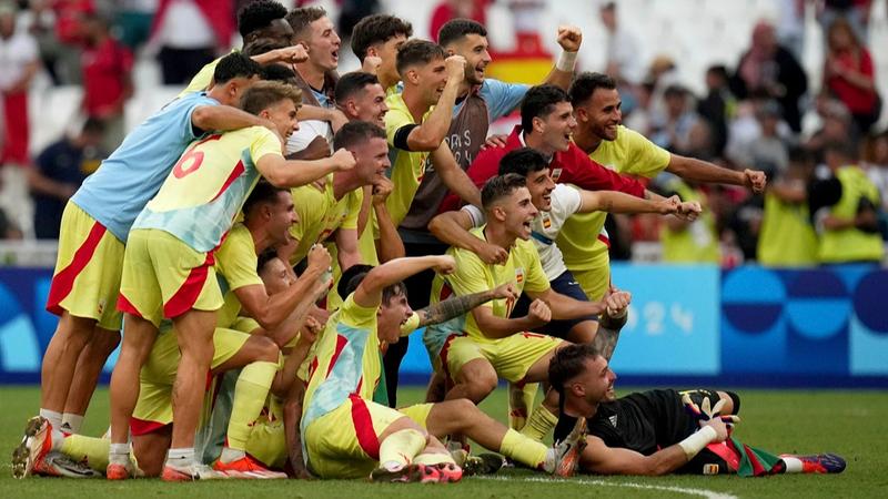 Spain football at Paris Olympics