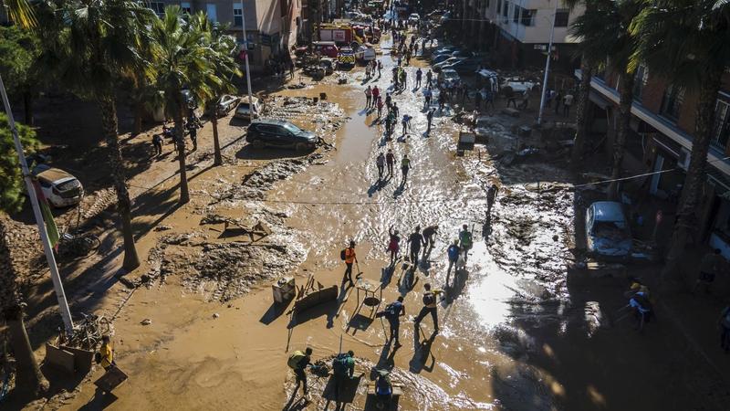 Spain was struck by flash floods recently.