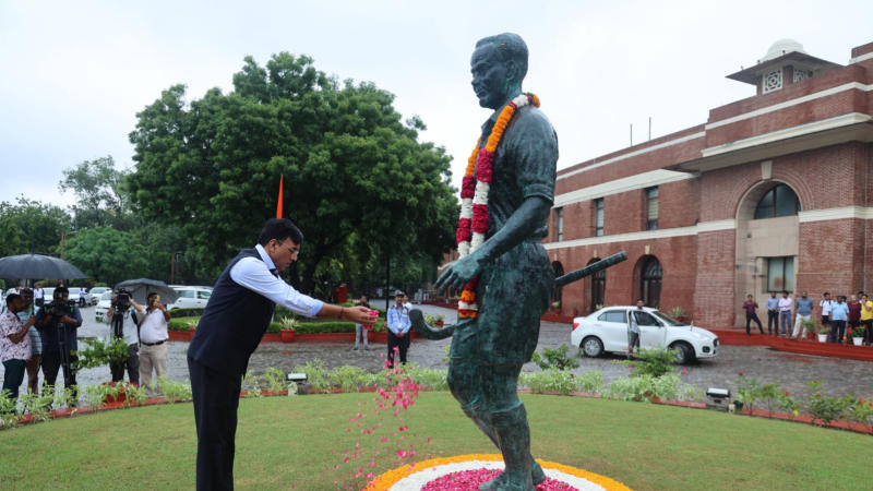 Sports Minister Mansukh Mandaviya