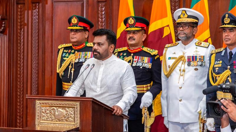 Sri Lankan President Anura Kumara Dissanayake