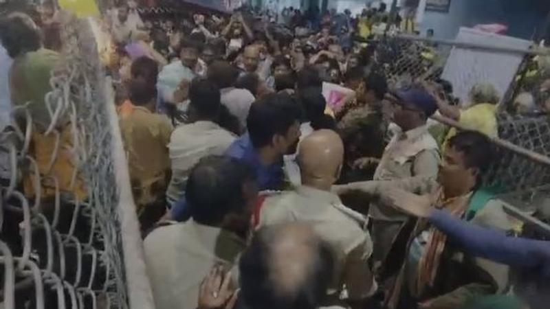 Stampede occurs at Andhra's Tirupati temple