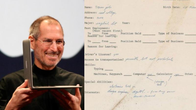 Steve Jobs resume