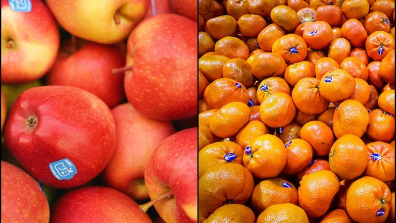 Stickers On Apples or Oranges? Here's What They Signify