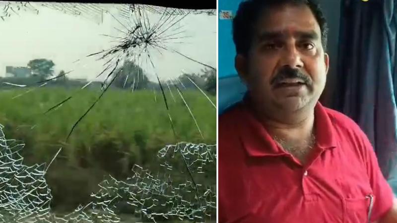 Stone Pelting on Tapti Ganga Express