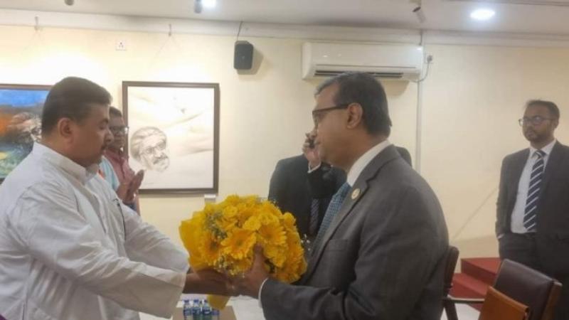 Subhendu Adhikari met Bangladesh Deputy High Commission