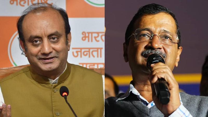 sudhanshu trivedi attack on arvind kejriwal