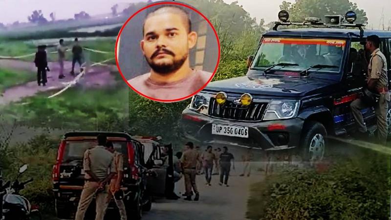 Sultanpur robbery case accused Anuj Pratap Singh encounter by UP STF in Unnao